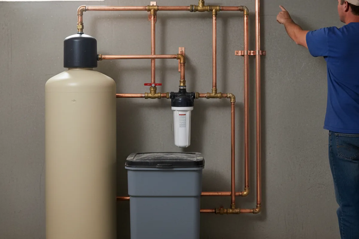 Whole-house water treatment system installed in Whitsett
